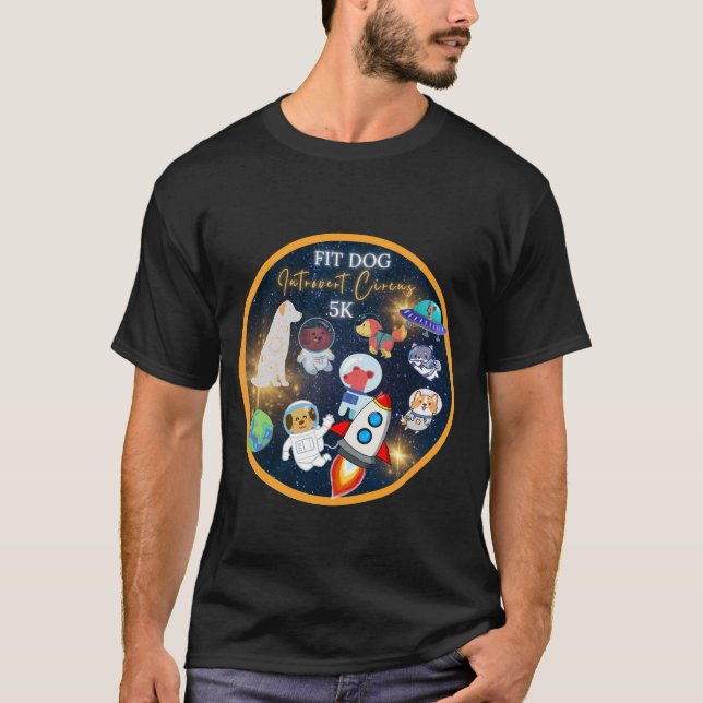 T-shirt AJOUTEZ LE CHIEN AUX Étoiles ! (Devant)