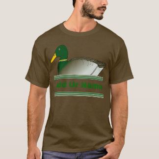 T-shirt Ajoutez le club nommé de canard de Mallard d'ur