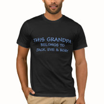 Ajoutez les noms de grandkids au grand-papa