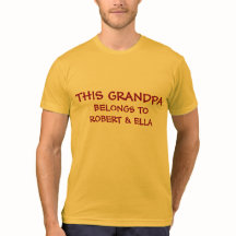 Ajoutez les noms de grandkids au grand-papa