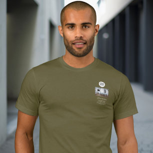 T-shirt Ajoutez votre logo avec promotion de texte et de p