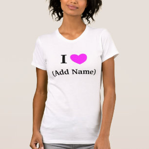 T-shirt Ajoutez votre pièce en t nommée (personnalisable