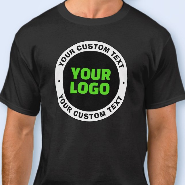 T-shirt Ajoutez votre propre logo d'entreprise ou votre co (Créateur téléchargé)