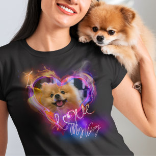 T-shirt Ajoutez Votre Propre Photo Cute Airbrusbrosse Styl