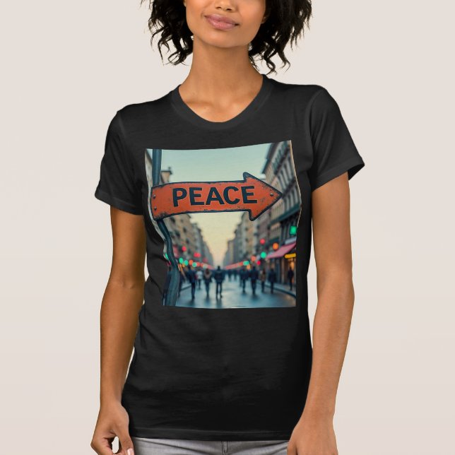 T-shirt ajusté pour femme  (Devant)