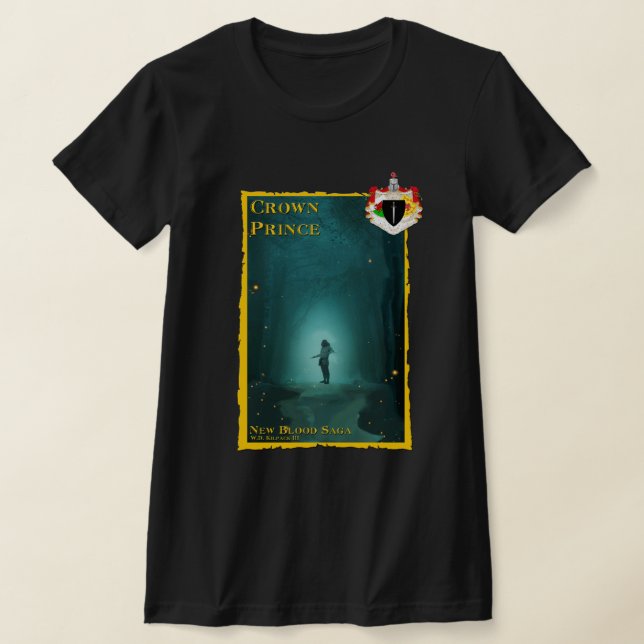 T-Shirt ajusté pour femme Crown Prince (Poser)