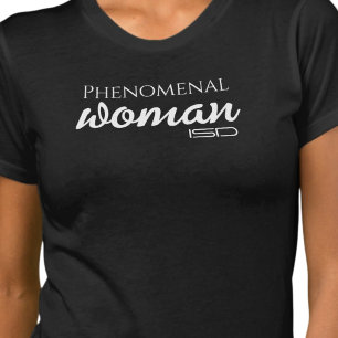 T-Shirt ajusté pour femme ISD Phenomenal Woman 