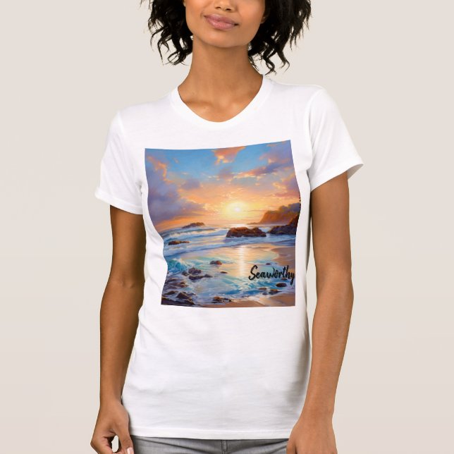 T-Shirt ajusté pour femmes Bella+Canvas (Devant)