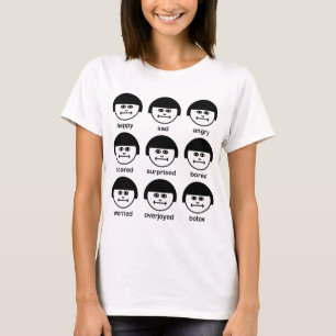 T-shirt ajusté pour femmes Botox