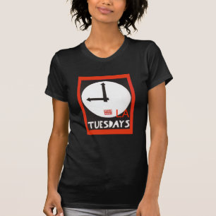 t-shirt ajusté pour femmes LA Mardis