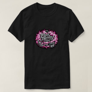 T-shirt ajusté pour homme Pink Bunny Mafia (rues)