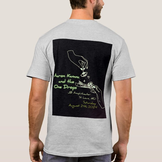 T-shirt AK1D @ JB Amphitheater 8.24.24 (Dos)