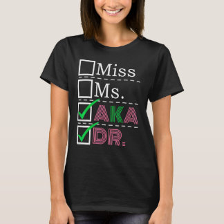 T-shirt AKA Doctor Medical Worker Appréciation Diplômé 