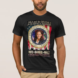 T-shirt AKA & le Divin Nine pour Kamala Harris
