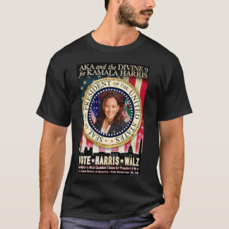 T-shirt AKA & le Divin Nine pour Kamala Harris