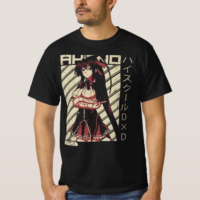 T-shirt  Akeno Himejima - Lycée DxD Wifu Anime Shirt (Devant)