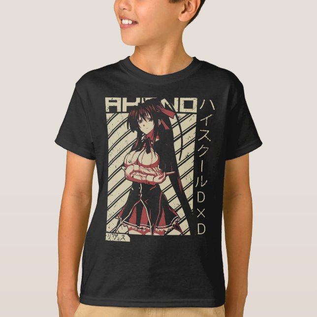 T-shirt  Akeno Himejima - Lycée DxD Wifu Anime Shirt (Devant)