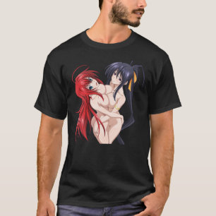 T-shirt Akeno Himejima   Rias Gremory  High School Dxd.  