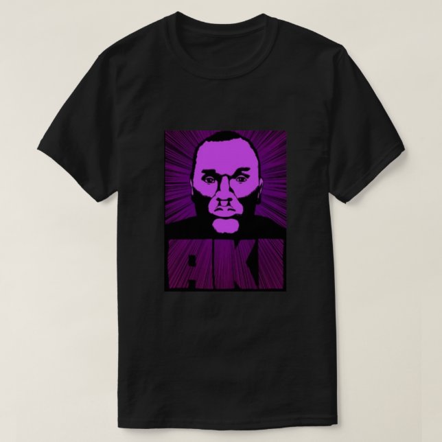T-shirt Aki pourpre (Design devant)