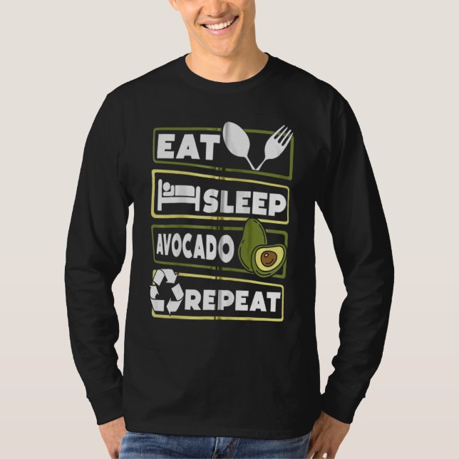 T-shirt Akiras Fudoavocado Tree Mexique Pear Plan (Devant)