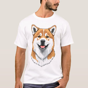 T-shirt Akita