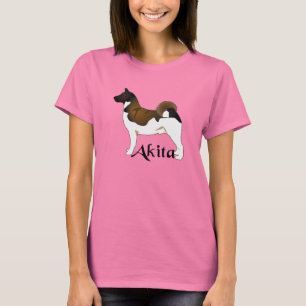T-shirt Akita, détaillé