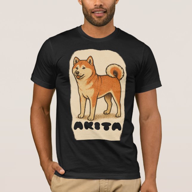 T-Shirt AKITA INU (Devant)