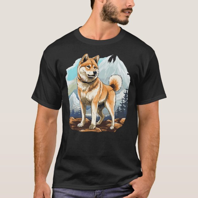T-shirt Akita Inu Dog Akita Inu (Devant)