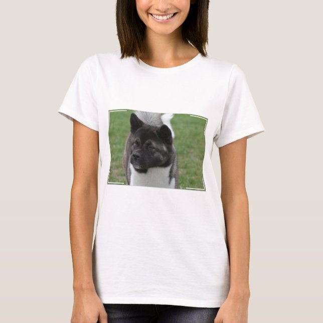 T-shirt Akita mignon (Devant)