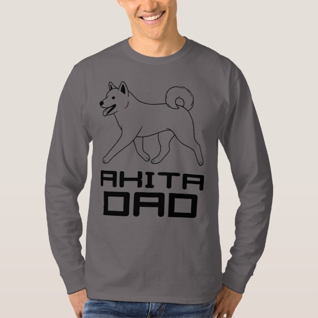 T-shirt Akita Papa (Devant)