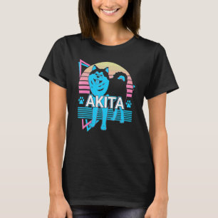 T-shirt Akita Rétro