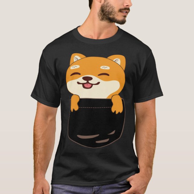 T-shirt Akita Shiba Inu Cute Bag  for (Devant)
