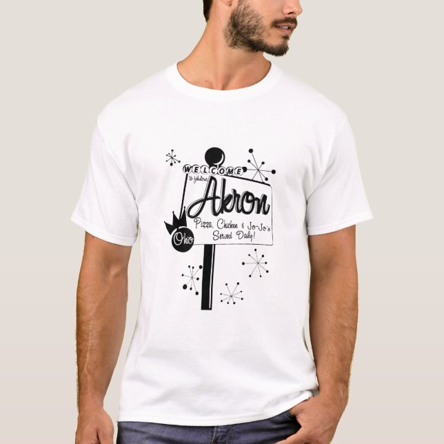 T-shirt Akron Jojo et poulet (Devant)
