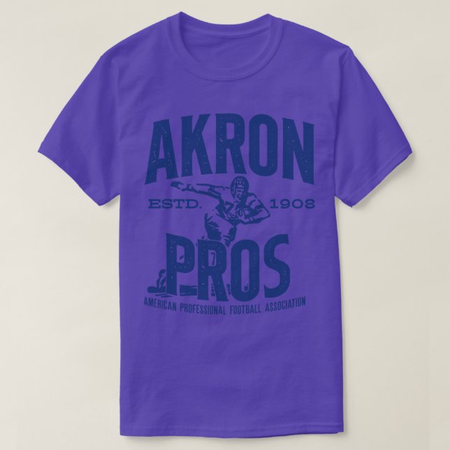 T-shirt Akron Pros Football (Design devant)