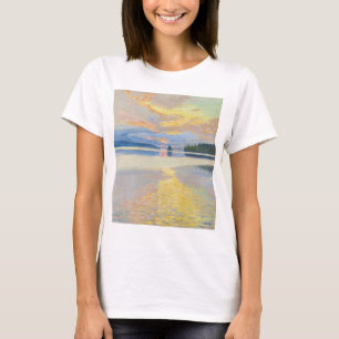 T-shirt Akseli Gallen-Kallela - Coucher de soleil sur le l