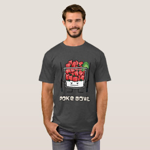 T-shirt Aku de baguettes de salade de poisson cru d'Hawaï