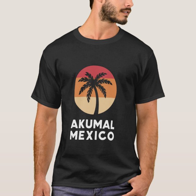 T-shirt Akumal Mexique (Devant)
