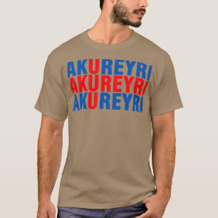 T-shirt Akureyri borg