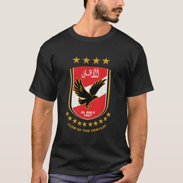 T-shirt Al Ahly Club Supporter Fan Égypte Égypte (Devant)