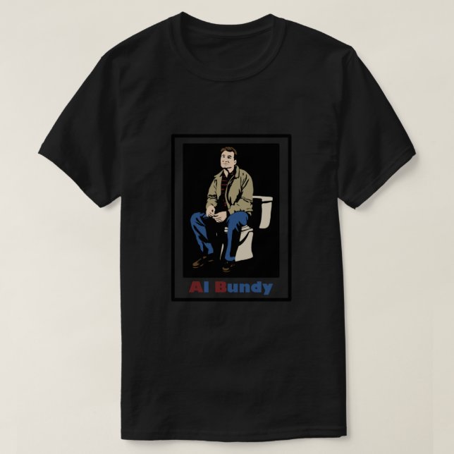 T-shirt Al Bundy aux toilettes Marié avec enfants Classe (Design devant)