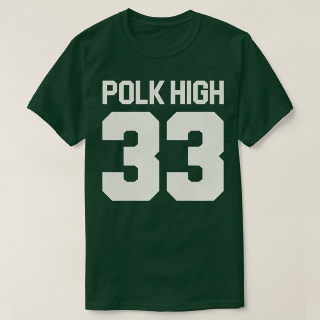 T-shirt Al Bundy Polk High Jersey FrontBack (Design devant)