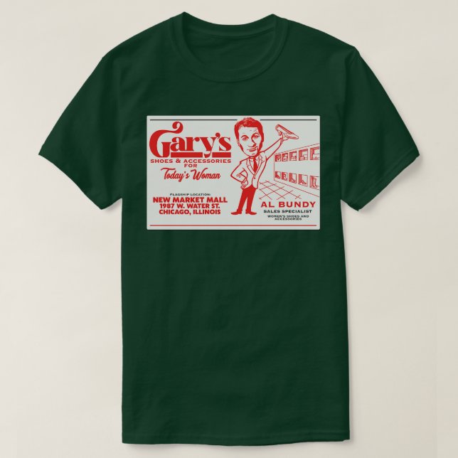 T-shirt Al Bundys Business d Garys Chaussures (Design devant)