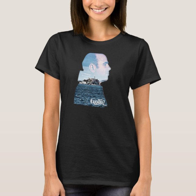 T-shirt Al Capone Alcatraz Grand (Devant)