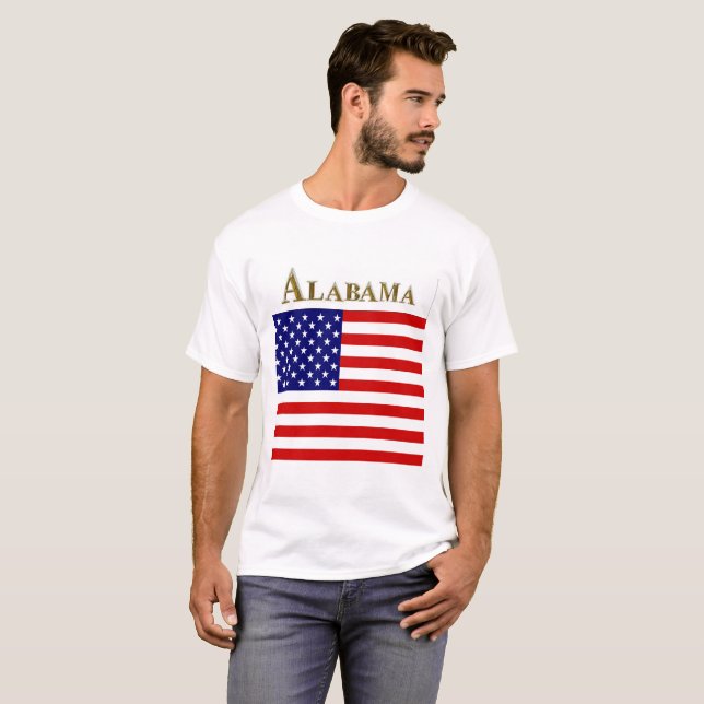 T-SHIRT ALABAMA (Devant entier)