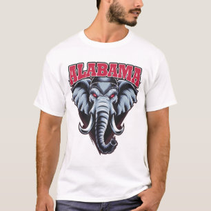 T-shirt Alabama AL Vintage Sports Design Cadeaux Hommes Fe