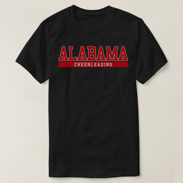 T-shirt Alabama Cheerled (Design devant)