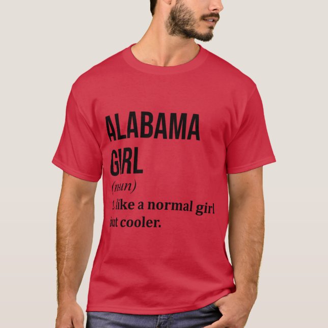 T-shirt Alabama Fille Définition Alabama (Devant)