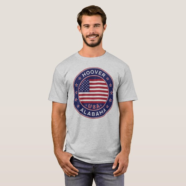T-shirt Alabama, Hoover (Devant entier)