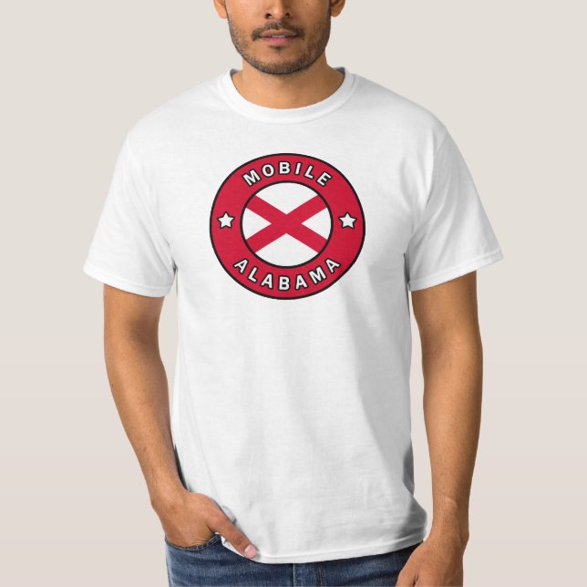 T-shirt Alabama mobile (Devant)