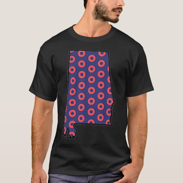 T-shirt Alabama Phish (Devant)
